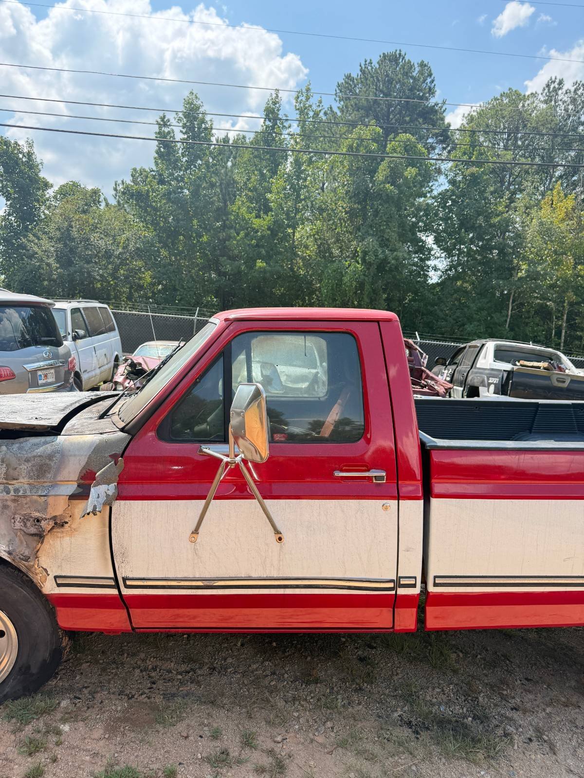 Put your logo on my truck rebuild. 12 spots, NASCAR style.