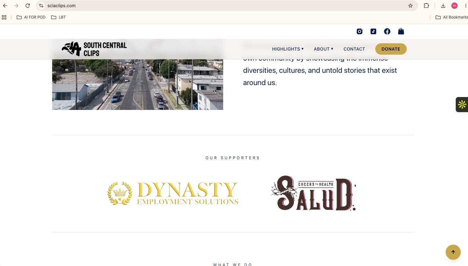 Support South Central • $25 Website Logo Sponsorship